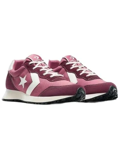 Leren sneakers "Omega" bordeaux