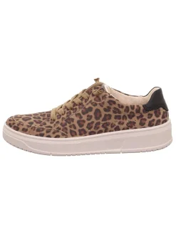 Leren sneakers "Rejoise" lichtbruin