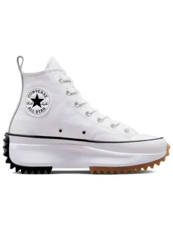 Leren sneakers "Run Star Hike" wit