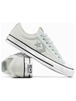 Leren sneakers "Star Player 76" grijs