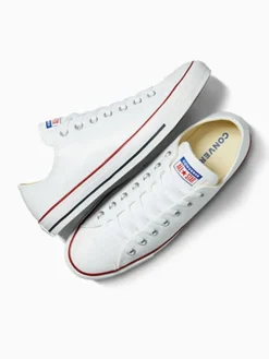 Leren sneakers wit