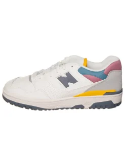 Leren sneakers "550" wit/meerkleurig
