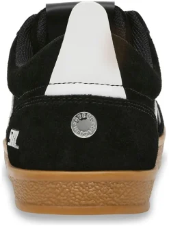 Leren sneakers zwart