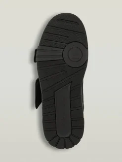 Leren sneakers zwart
