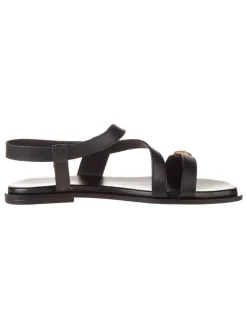 Leren sneakers zwart