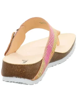Leren teenslippers 