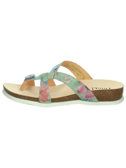 Leren teenslippers 