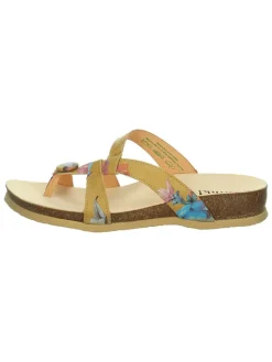 Leren teenslippers 