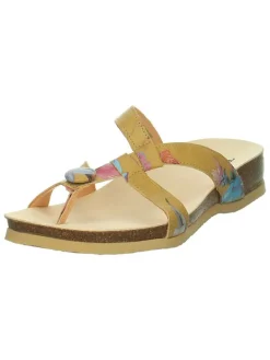 Leren teenslippers 