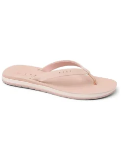 Leren teenslippers "Ojai Classic Slim" lichtroze