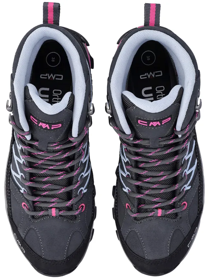 Leren trekkingboots "Rigel" donkerblauw