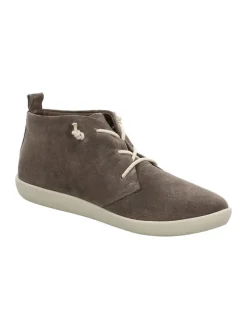 Leren veterschoenen bruin