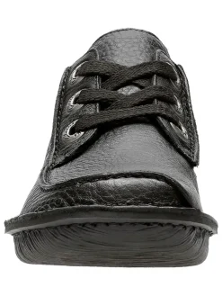 Leren veterschoenen 
