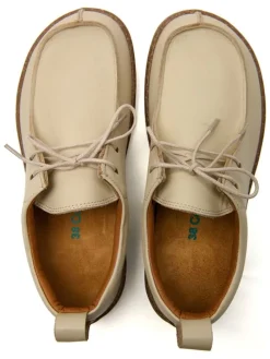 Leren veterschoenen 