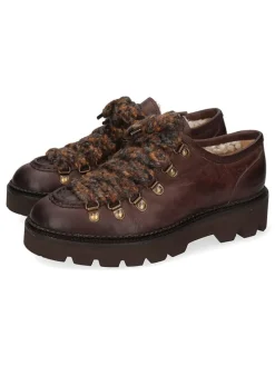 Leren veterschoenen 