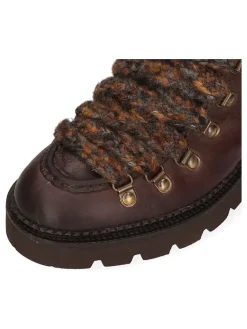 Leren veterschoenen 