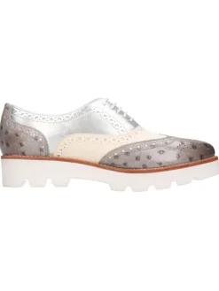 Leren veterschoenen 