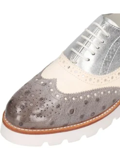 Leren veterschoenen 