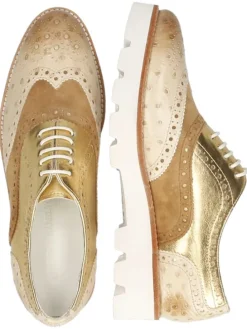 Leren veterschoenen 