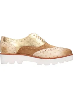 Leren veterschoenen 