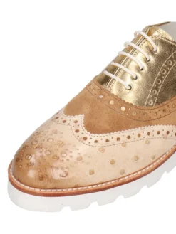 Leren veterschoenen 