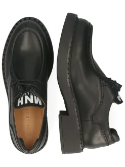 Leren veterschoenen 