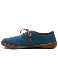 Leren veterschoenen 