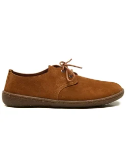 Leren veterschoenen 