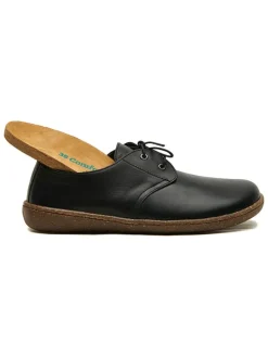 Leren veterschoenen 