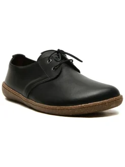 Leren veterschoenen 
