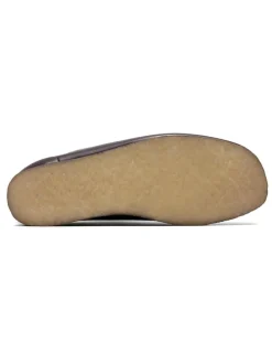 Leren veterschoenen "Wallabee" paars