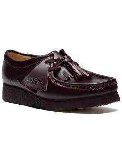 Leren veterschoenen 