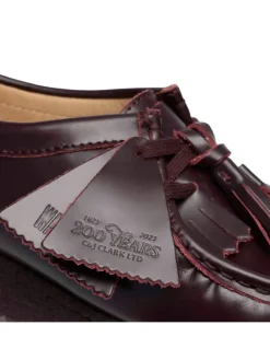 Leren veterschoenen 