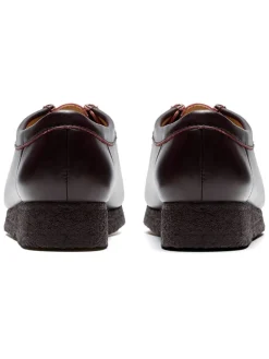 Leren veterschoenen 