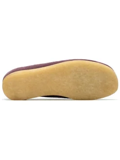 Leren veterschoenen "Wallabee" paars