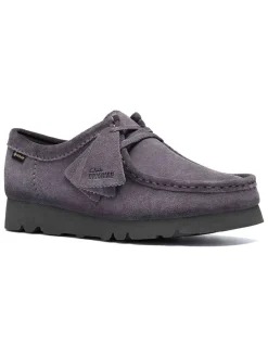 Leren veterschoenen "Wallabee.GTX" paars