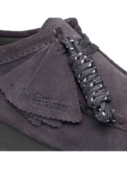 Leren veterschoenen "Wallabee.GTX" paars