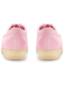 Leren veterschoenen "Wallabee" lichtroze