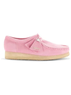 Leren veterschoenen "Wallabee" lichtroze