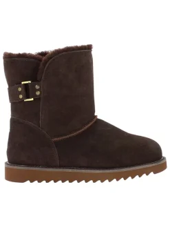 Leren winterboots "Blackbird" bruin