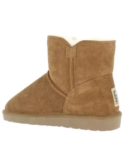 Leren winterboots "Crestone" lichtbruin