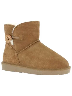 Leren winterboots "Crestone" lichtbruin