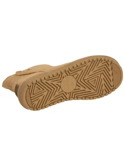 Leren winterboots lichtbruin