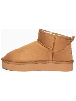 Leren winterboots "Smart" lichtbruin