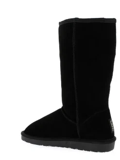 Leren winterlaarzen "Elidir" zwart