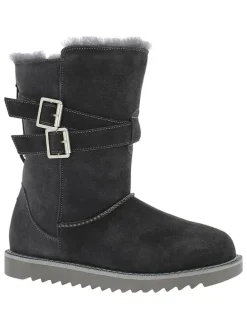 Leren winterlaarzen