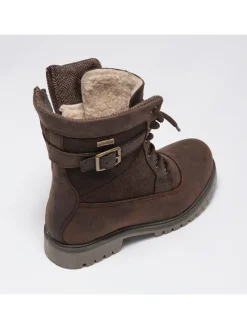 Leren winterlaarzen