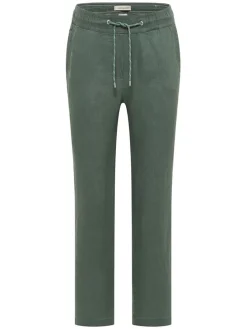 Linnen broek kaki