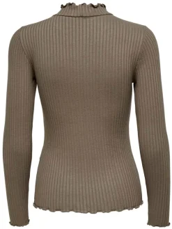 Longsleeve lichtbruin