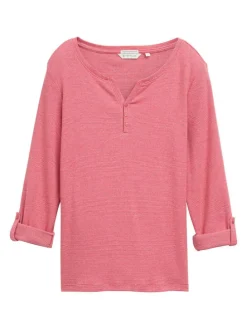 Longsleeve wit/rood